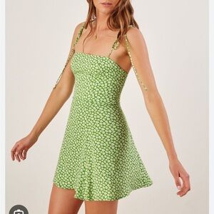 Reformation sarah dress size 12